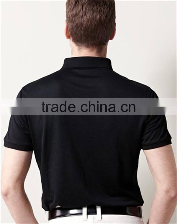 Factory oem dry fit color combination man polo t shirt with 100% cotton/TC/CVC/NC