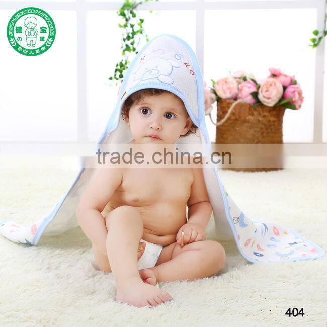 Hot sale cartoon baby hooded blanket baby towel