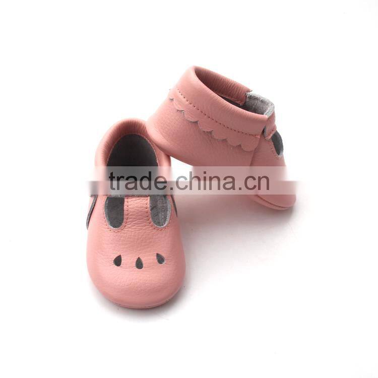 Baby toddler moccasins shoes genuine leather