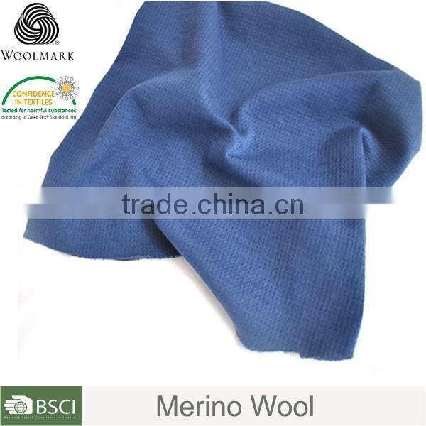 Polyester/wool fabric wholesale, Knitting air layer fabric
