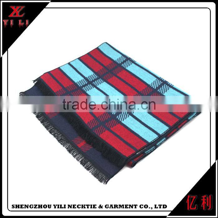 China bulk sale cheap polyester warm mens scarf
