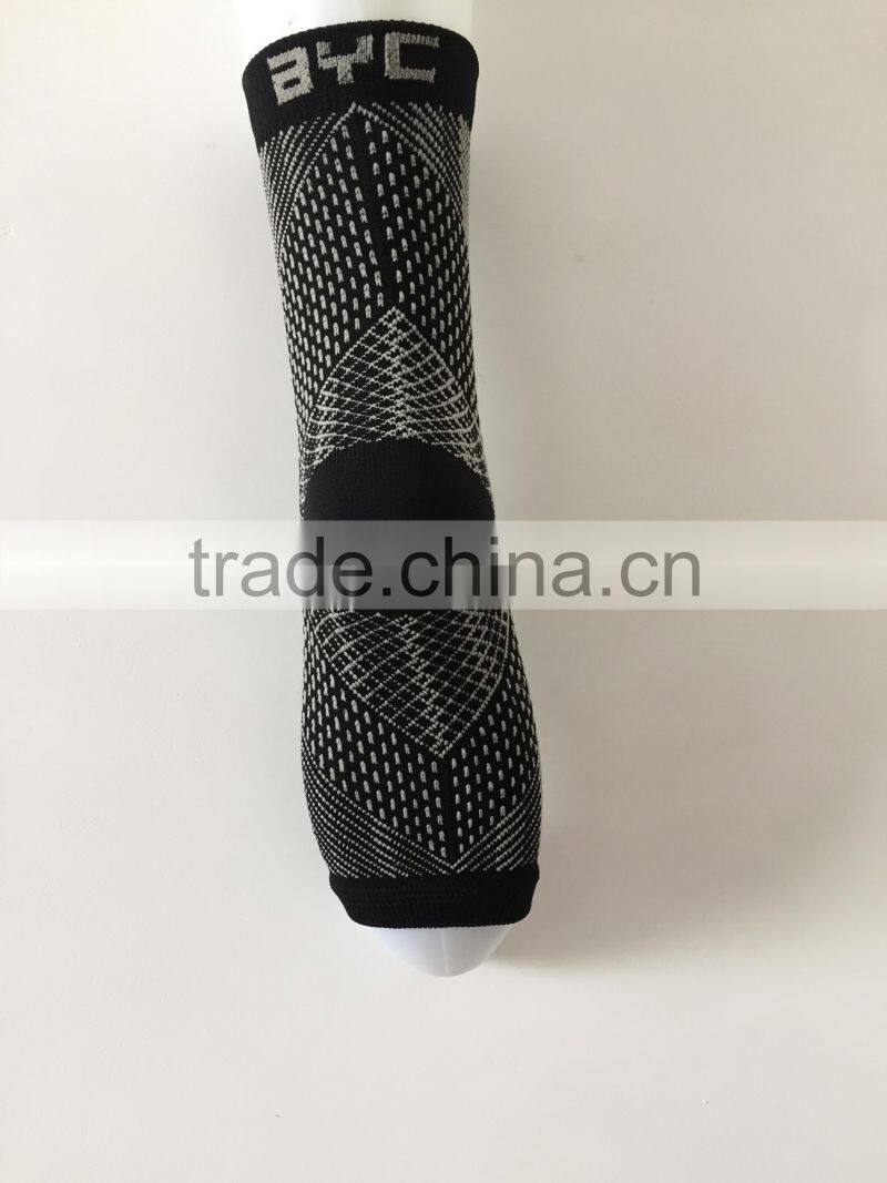 Open toe ankle custom logo 16-18 mm /HG unisex nurse compression arch support running cycling socks