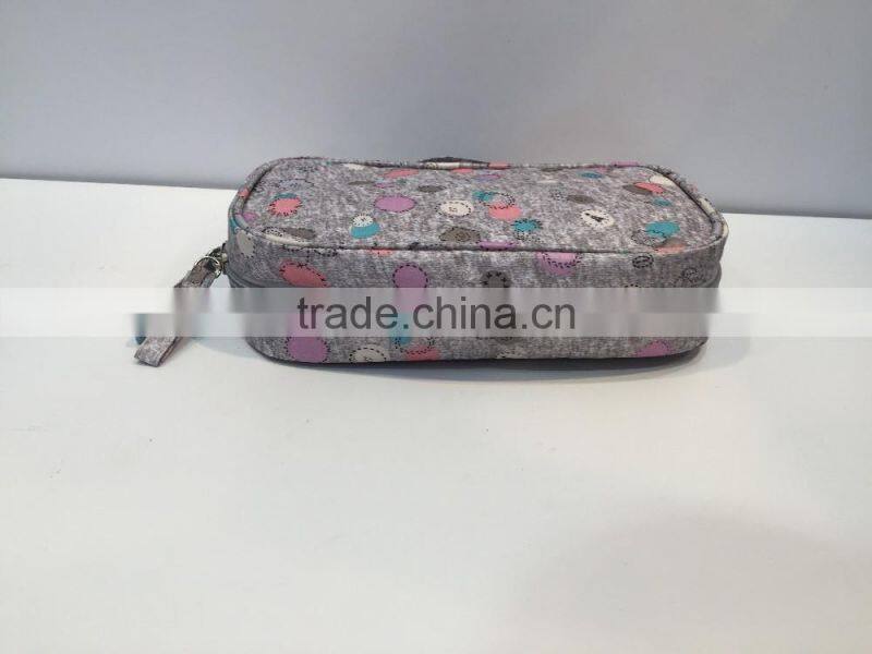 2017 hot sales wholesales custom travel hanging toiletry bag cosmetic organizer bag