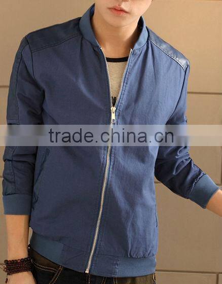 cotton washable korean style jacket for man