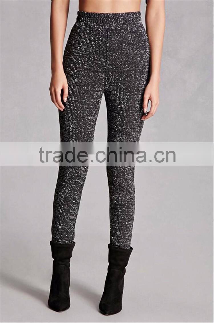 New arrival high quality custom autumn fashion plain dyed trousers with side pockets
