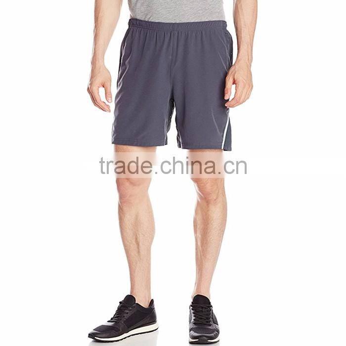 Professional design custom quick dry breathable men running shorts