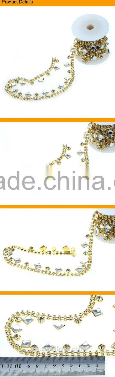 Crystal Diamond Claw Chai Rhinestones for Dress