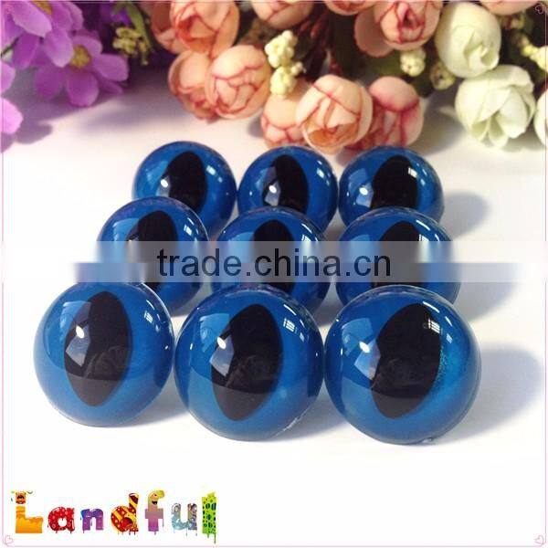 20mm Blue Big Craft Safety Eyes Plastic Cat Eyes for Stuffed Animal