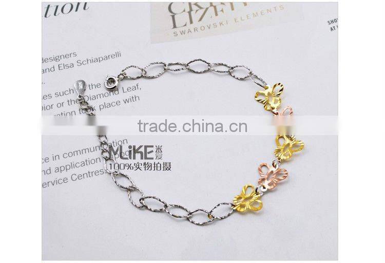 butterfly 925 silver bracelet