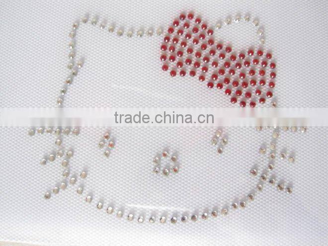 Hot fix tape rhinestone motif paper accessories for garment rhinestone snaps