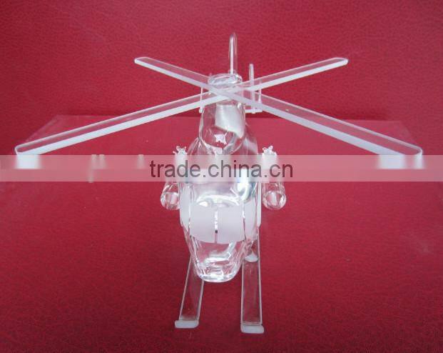 Noble Crystal Model Design Crystal Arab Fighter Aircraft