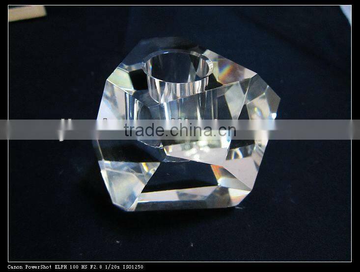 Irregular shape Crystal candlesticks