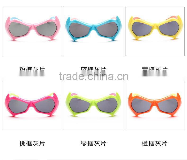 cheap cute cartoon plastic children party UV proof photochromic sunglass