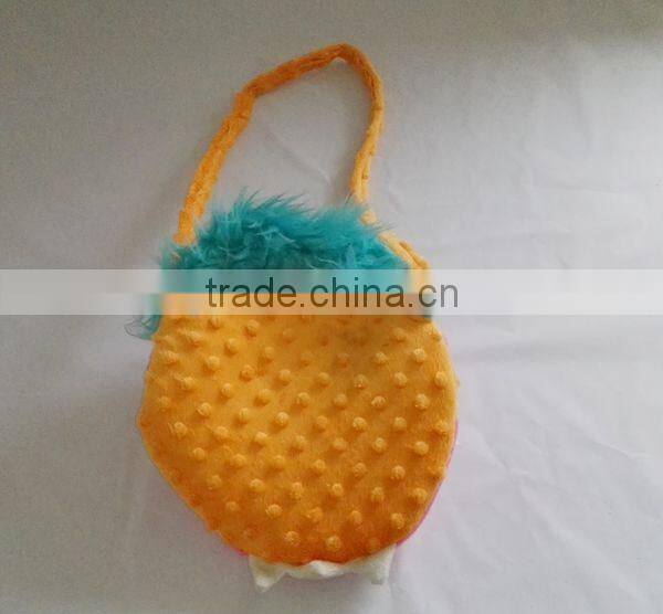 New design fancy animal shaped plush coin purse frame for kids