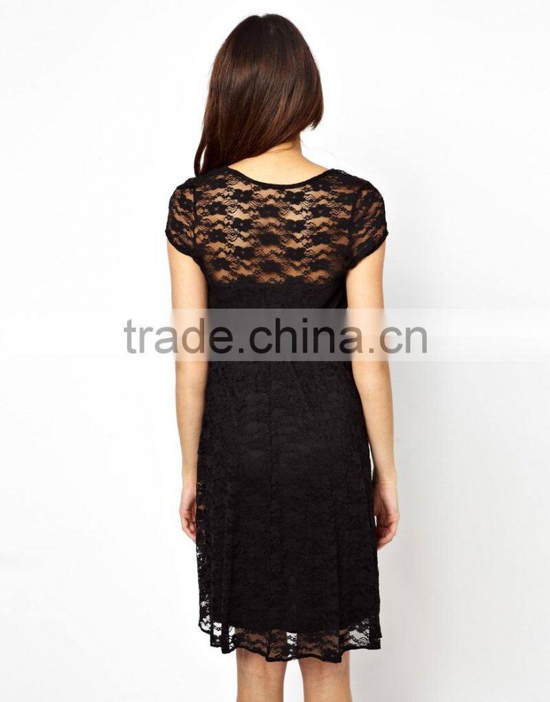 hot sale lace skater dress for pregnant woman,latest maternity clothing designs deep v neck,maternity clothing wholesale