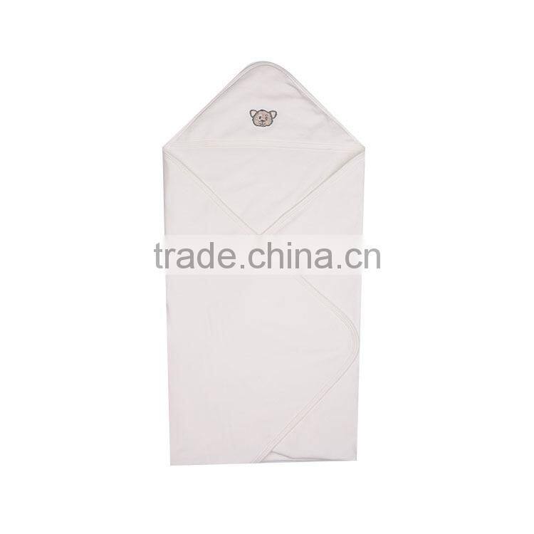 100% cotton weave and polyester 6~9 months newborn white baby patchwork quilt