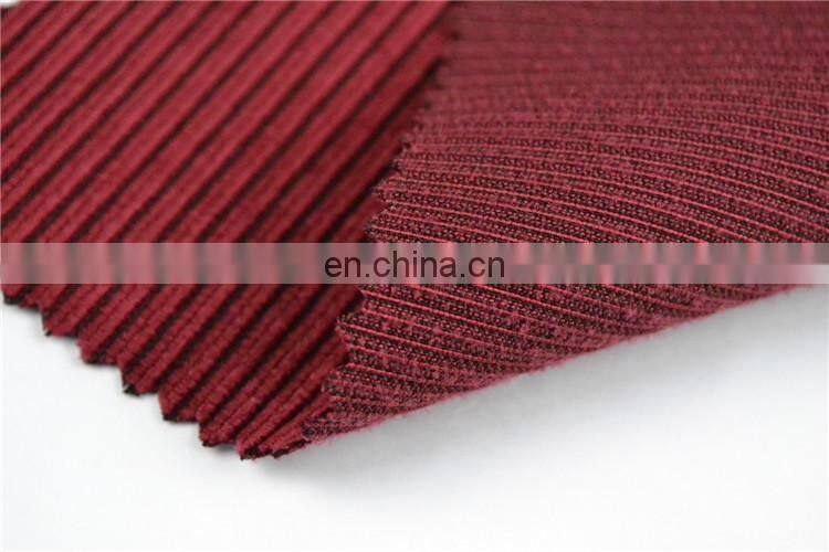 2016 factory price colorful nylon polyester wale corduroy fabric