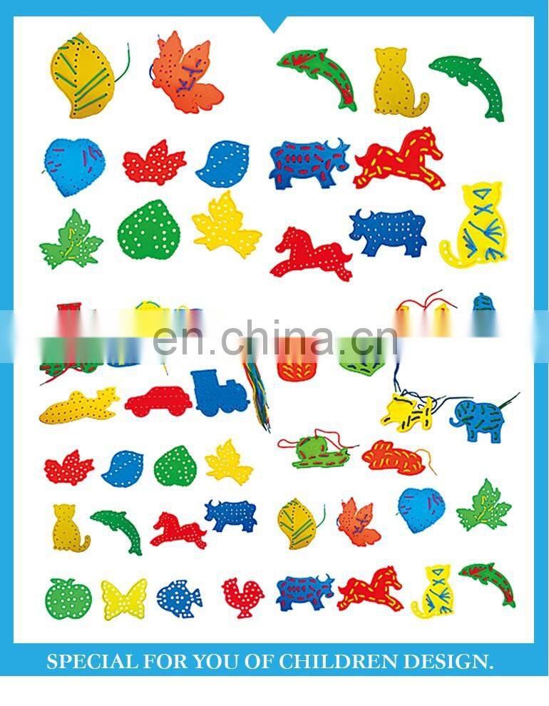 new 2017 diy 269 pcs mushrooms nails puzzle toy board funny blocks for kids