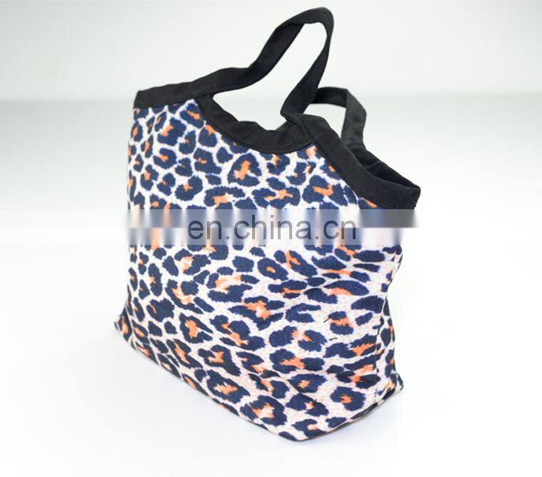 Promotional beautiful wholesale insulated canvas lunch bag