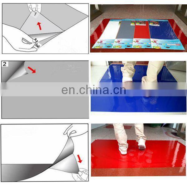 house white sticky mat