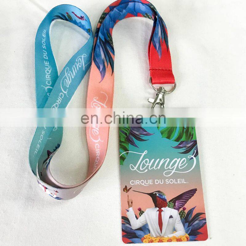 cheap silk screen printing souvenir lanyards