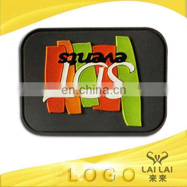 2015 Free sample pvc label soft pvc label for luggage tag