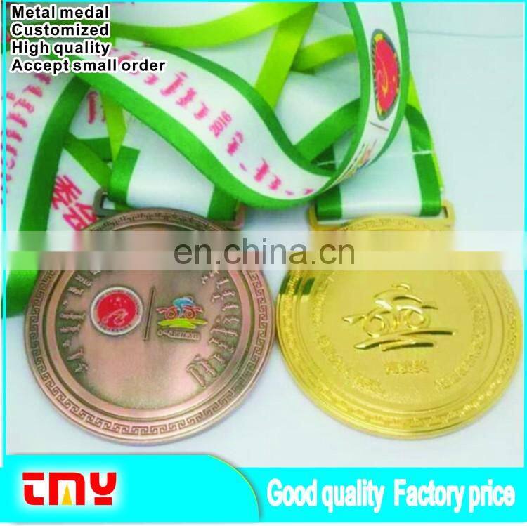 Cheap Custom Sport Metal Medal,Wholesale Gold Souvenir Metal Sport Medal In China