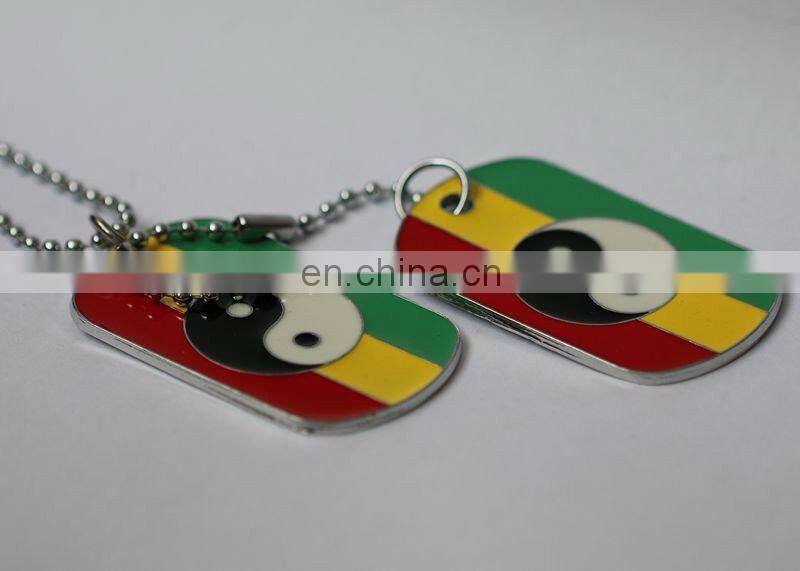 Fashion custom rectangle keyring/ sublimation car keychain