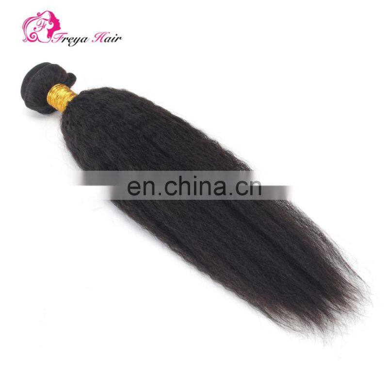 grade 8a virgin hair kinky straight wholesale indian hair weave
