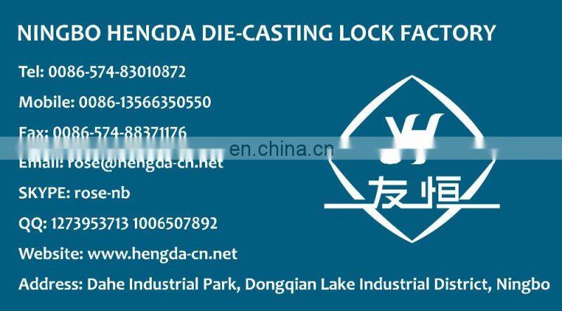 YH9007 5/8" Security Boat Trailers Cam Lock Trailer Coupling Lock