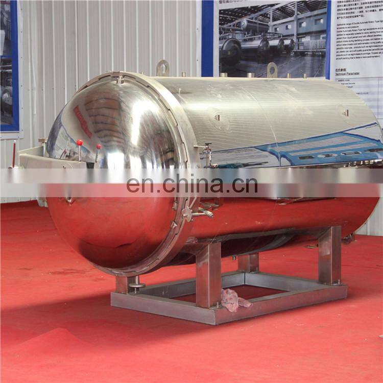 Steam cooking retort sterilizer machine