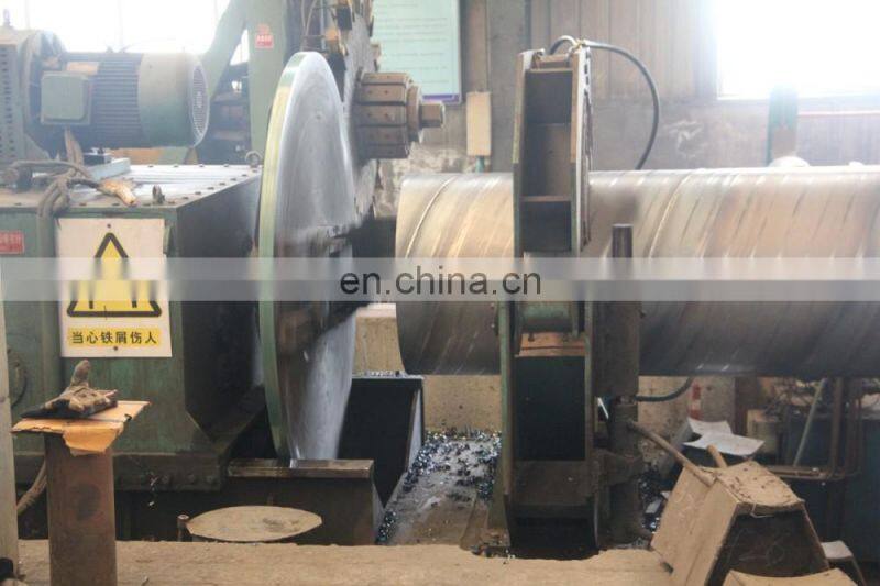 40 inch API 5l spiral welded steel pipe, 10 mm thick welded steel tubes 1016 mm OD