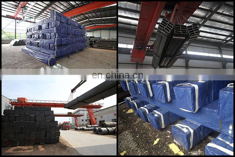Q195, Q235B, ASTM A36 carbon steel tubes / black steel square pipe