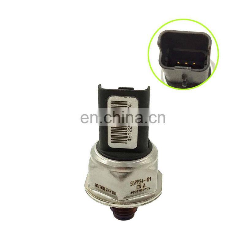 55PP34-01 Original Common Fuel Rail Oil High Pressure Sensor 55PP3401 For Peugeot Citroen 1.4HDI 1.4TDCI 1.6TDCI
