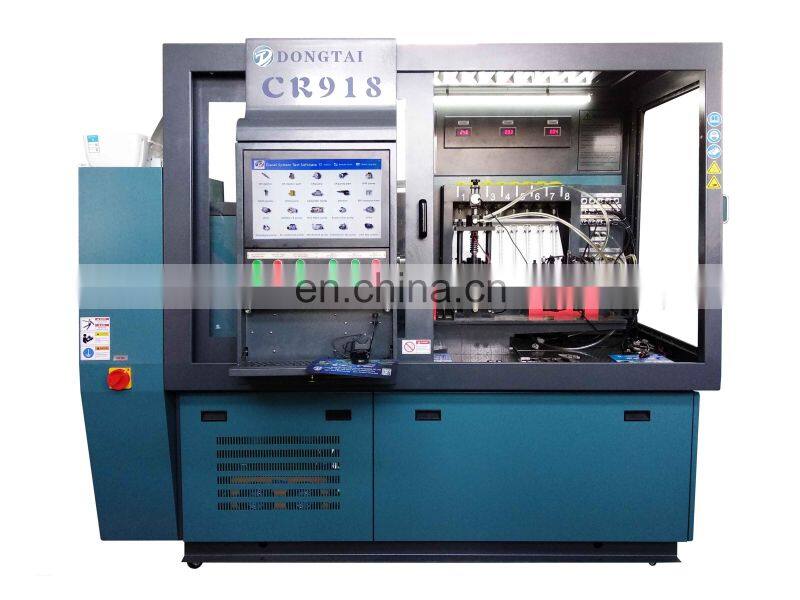 Electrical CR918 ALL function injection and common rail test bench with HEUI ,EUI EUP and QR coding