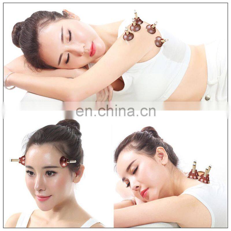 Mini moxa roll for moxibustion with less smokeless