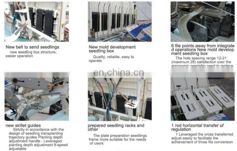 factory supplier 4 rows walking type rice transplanter for sale