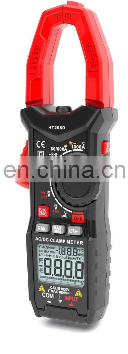 Multimeter AC Bandwidth 6000 Counters Digital Clamp Meter Use for Industrial
