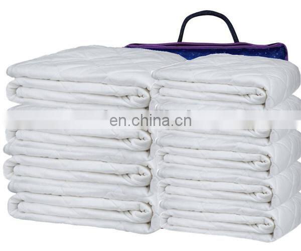 Super Thick Poly Fill Quilted Waterproof Mattress Cover with Soft Shell Fabric