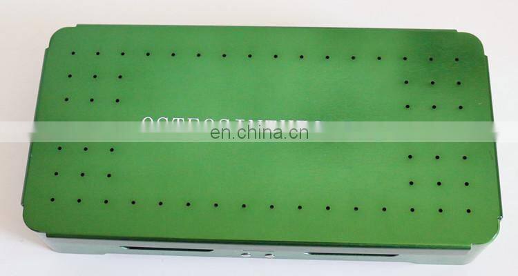 orthopedic surgery case, Aluminum sterilized container, sterilization trays