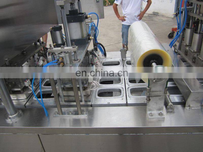 automatic cheese cup filling machine/tomato sauce cup packing machine