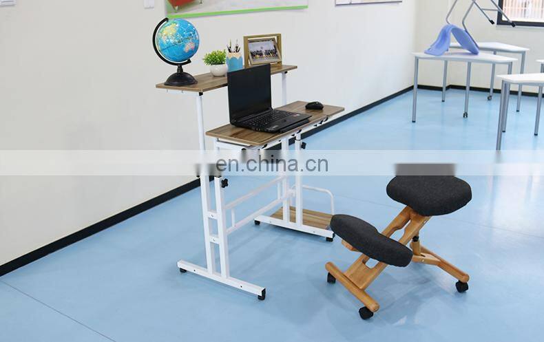 Office simple computer table mobile desk with factory price
