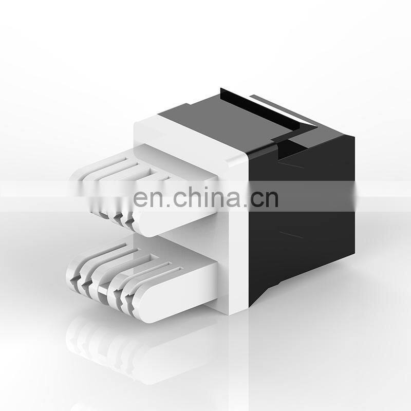 patch panel modular rj11/12 rj45 cat5e cat6 cat6a keystone jacket