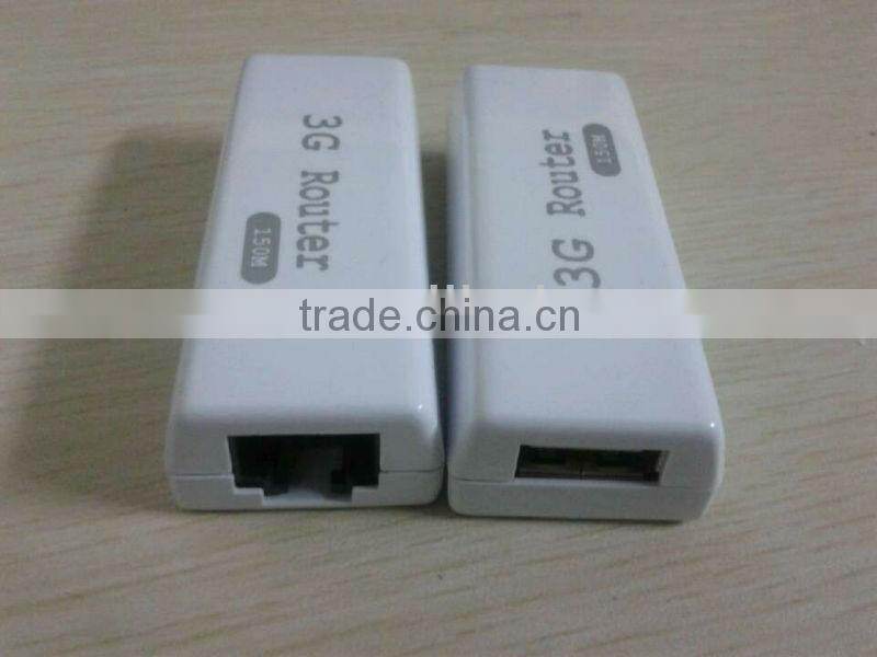 150M and USB powered smart 3g wifi router with Rj45 port
