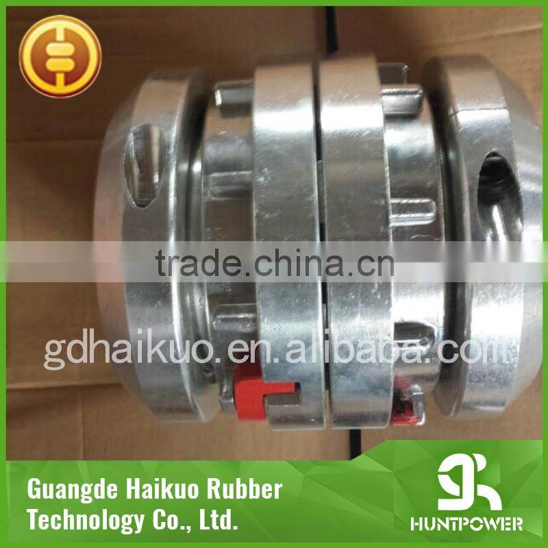 High pressure PVC lay flat hose with stainless steel coupling