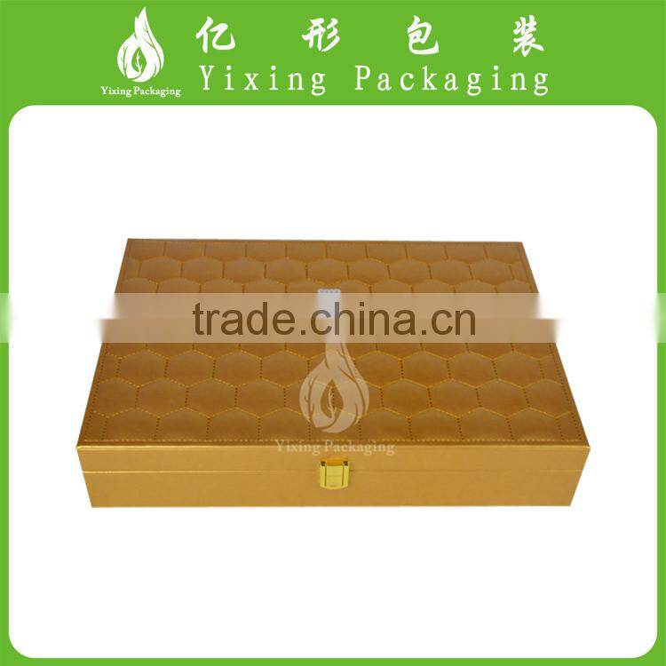Luxury high end leather box for gift