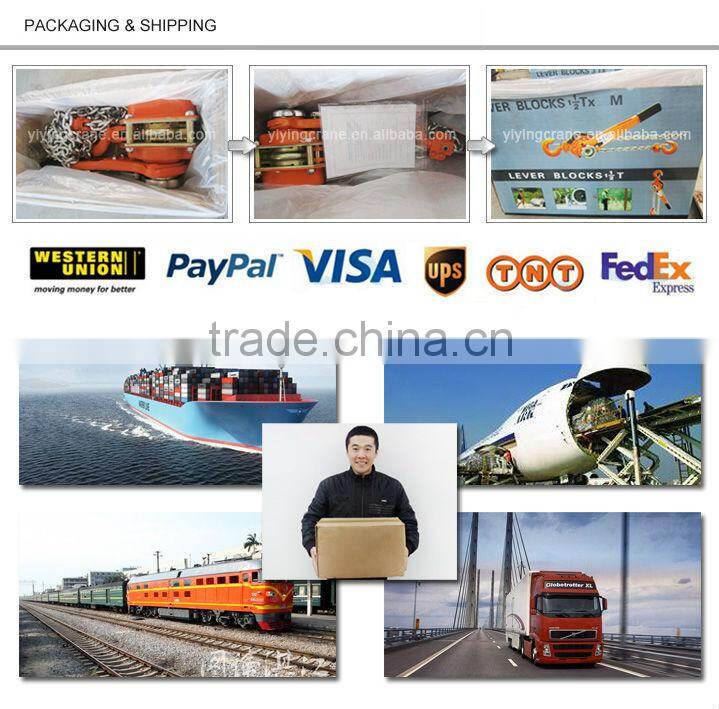 5400KG manual hoist,rope pulley hoist