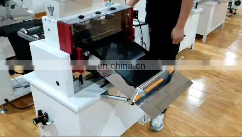 microcomputer plastic roll to sheet cutting machine