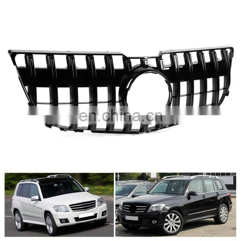Honghang Factory Manufacture Auto Parts For GLK Front Grills, GT Style Front Grilles For Benz GLK X204 2013-2015