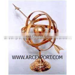 metal & plastic globe